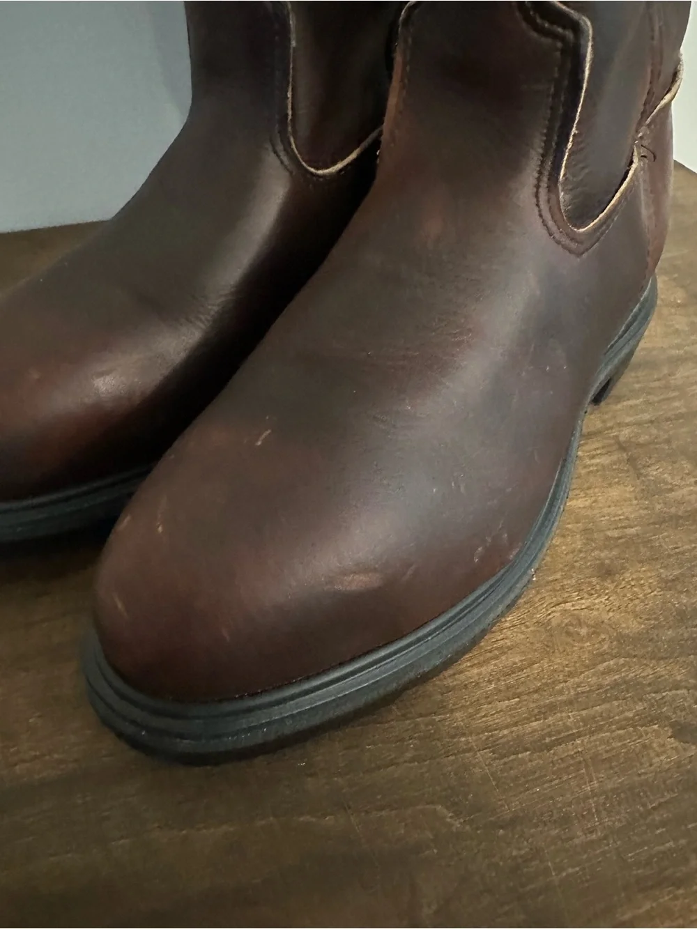 Red Wing SUPERSOLE Men's 11-inch Safety Toe Pull-On Work Boots Size 7